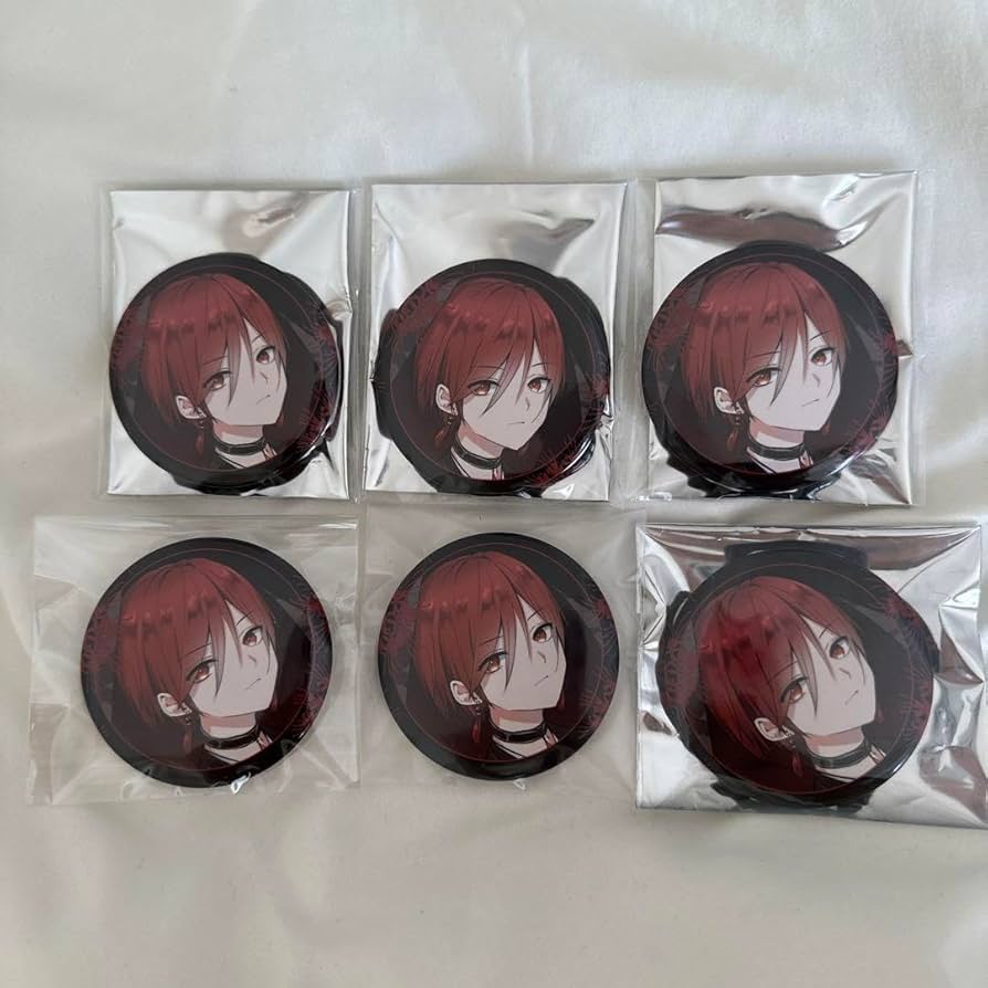 りうら 缶バ 春麗 いれいす りうら 缶バッジ 春麗 3個 - メルカリ